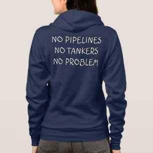 Women's No Pipeline Hoodie Custom Text Shirts