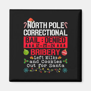 Womens North Pole Correctional Bribery Left Milk C Magnet