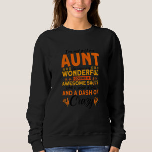 Womens Not Just An Aunt Big Cup Of Wonderful Thank Sweatshirt