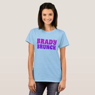Women's novelty tee BRADY BRUNCH T-shirt