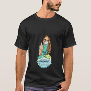 Womens Nurse Vs Pandemic T-Shirt