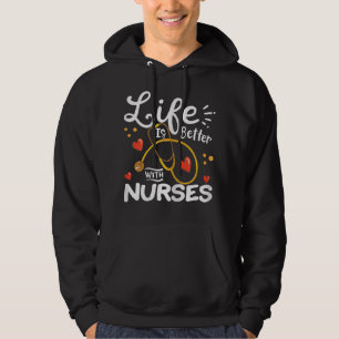 Womens Nursing Student Mum Nursing School Future N Hoodie