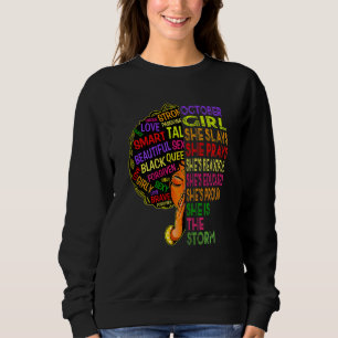Womens October Birthday Girls October Girl She Sl Sweatshirt