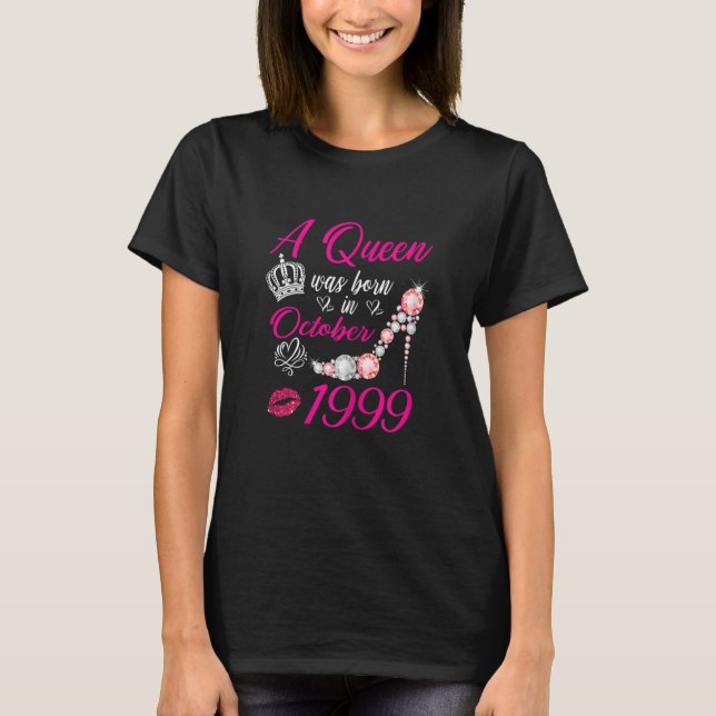 Womens October Girls 1999 T-Shirt for Women 23rd B (Front)