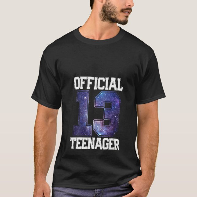 Womens Official Teenager 13 Years Old Boys Girl 13 T-Shirt (Front)