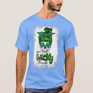 Womens One Lucky Bride St Patricks Day T-Shirt