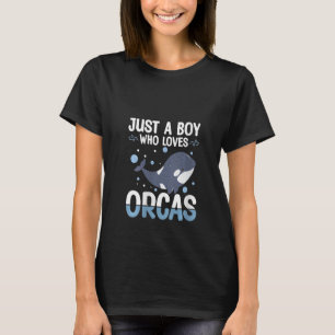 Womens  Orca  Graphic For Boys Men Kids Orca  V Ne T-Shirt