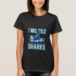 Womens orca plush shark shark women shark mouth V T-Shirt