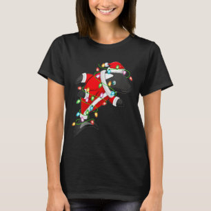 Womens Orca Xmas Lighting Santa Costume Orca Chris T-Shirt