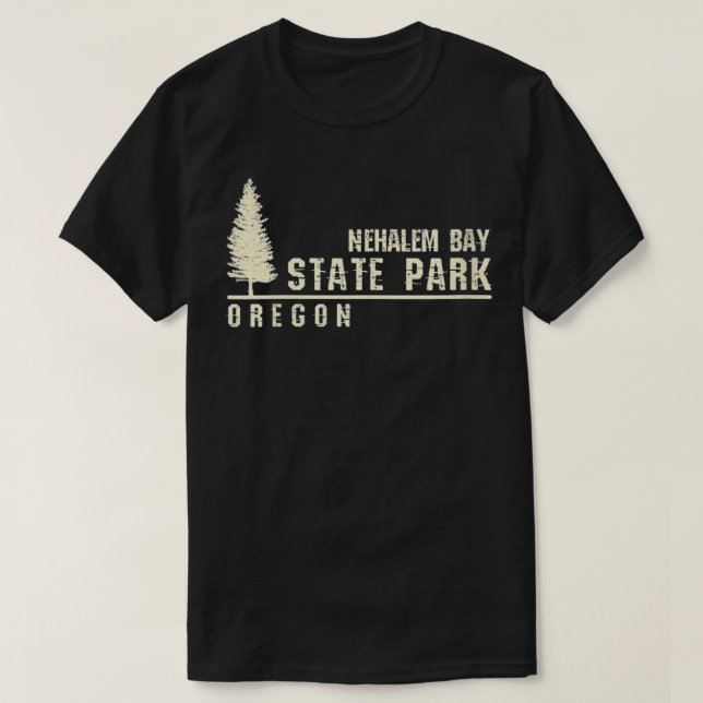 Womens Oregon Souvenir Gift for Nehalem Bay State  T-Shirt (Design Front)
