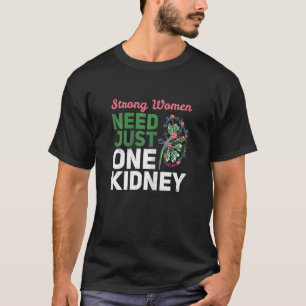 Womens Organ Donation For Your Kidney Donor Wife T-Shirt