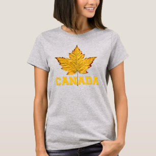 Womens Organic Canada T-Shirt Souvenir Shirt