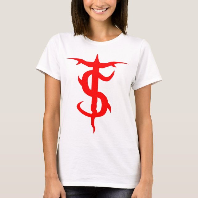 Women's Organic White Tee (Front)