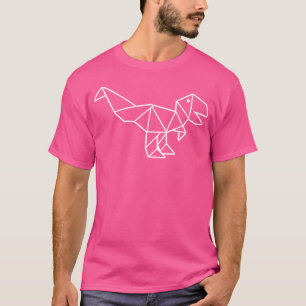 Womens Origami T-Rex T-Shirt