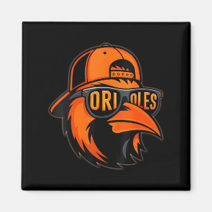 Womens Oriole Name Retro Vintage for Men Women Boy Magnet