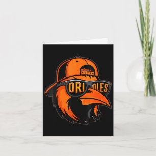 Women's oriole name retro vintage for men women card