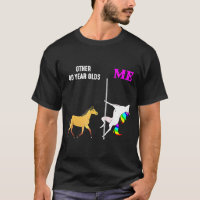 Womens Other 40 Years Old And Me Unicorn Dancing B