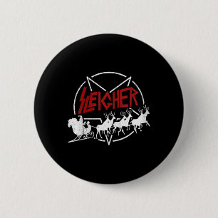 Womens Oversized Ugly Christmas Sweater Vintage He 6 Cm Round Badge