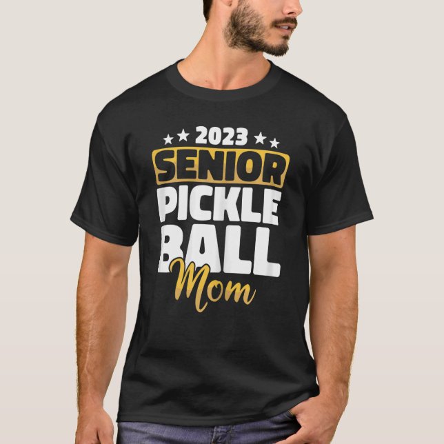 Womens Paddles  Pickleball Player Senior Picklebal T-Shirt (Front)