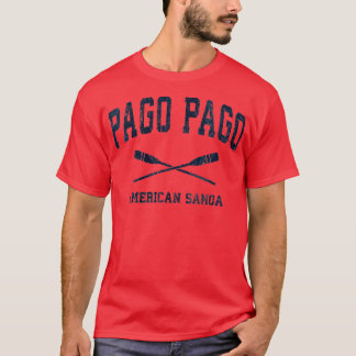Womens Pago Pago American Samoa Vintage Nautical P T-Shirt