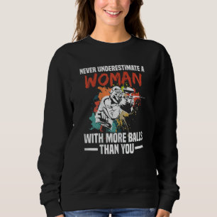 Womens Paintball Gaming For Your Paintball Expert Sweatshirt