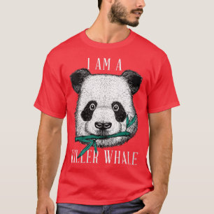 Womens Panda Bear Orca Whale - Parody Killer Whale T-Shirt