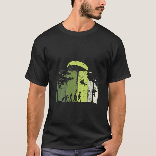 Womens Paragliding Paramotor Evolution Extreme Spo T-Shirt (Front)