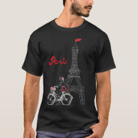 Womens Paris France City Of Love Eiffel Tower Euro