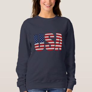 Women's Patriotic Sweatshirt