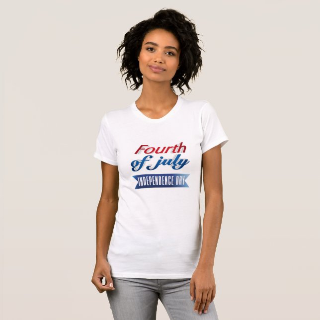 Women's Patriotic T-shirt (Front Full)