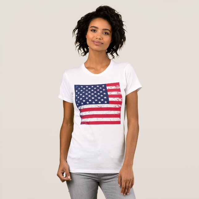 Women's Patriotic T-shirt (Front Full)