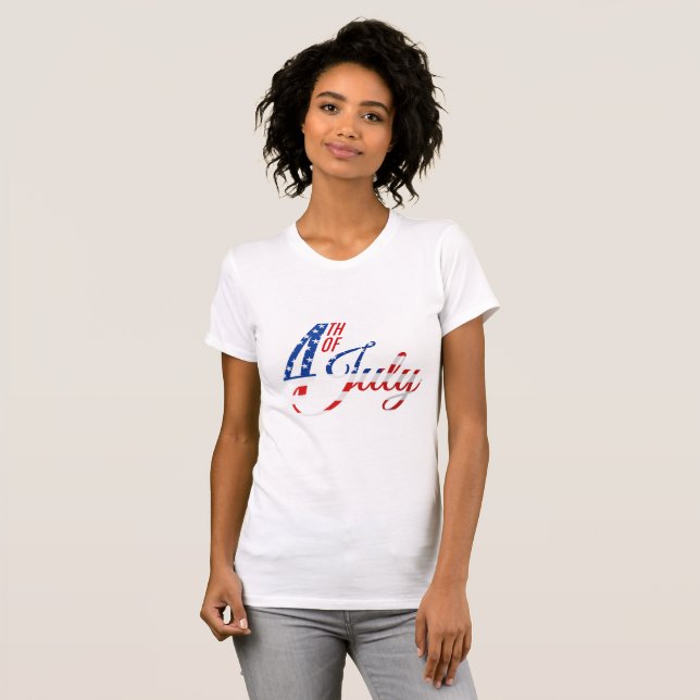 Women's Patriotic T-shirt (Front Full)