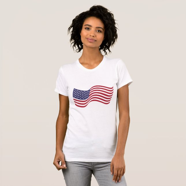 Women's Patriotic T-shirt (Front Full)