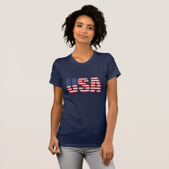 Women's Patriotic T-shirt (Front Full)
