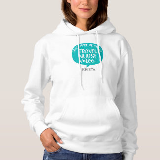Women's Personalised Funny Travel Nurse Hoodie