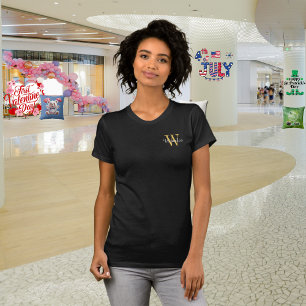 Women's Personalised Monogram T-Shirt