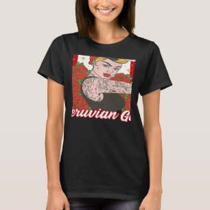 Womens Peruvian Girl Peru Women 1 T-Shirt