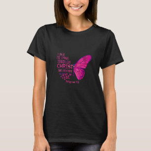 Womens Philippians 4 13 Christian Bible Verse But T-Shirt