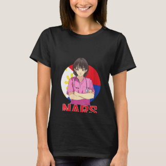 Womens Philippines Nars Girl Registered Nurse Fili T-Shirt