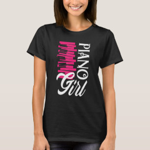 Womens Piano Girl Piano Player Pianist Piano T-Shirt