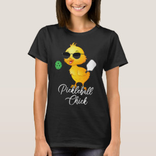Womens Pickleball Chick, funny pickleball 157 T-Shirt