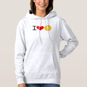 Women's Pickleball Hoodie "I Love Pickleball"