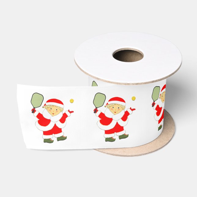 Women's Pickleball  Satin Ribbon (Spool)