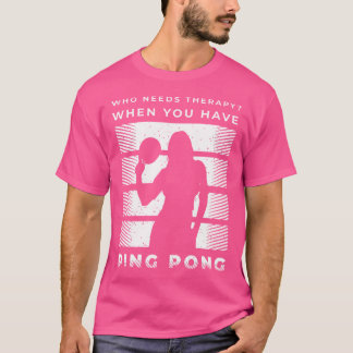 Womens Ping Pong Shirts And Table Tennis Gifts For