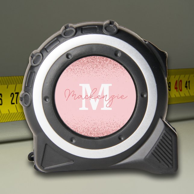 Womens Pink Glitter Monogram 1 (Creator Uploaded)