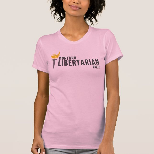 Women's Pink MTLP SlimFit Tee (Front)