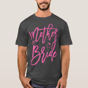 Womens Pink Ring Mother Of The Bride T s  T-Shirt