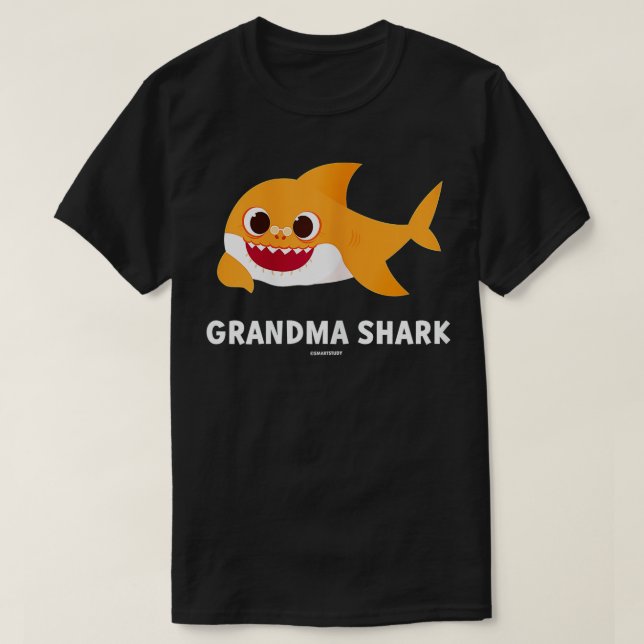 Womens Pinkfong Grandma Shark Official  T-Shirt (Design Front)
