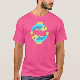 Womens Pisces Zodiac For Her Horoscope Astrology   T-Shirt