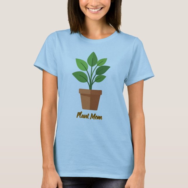Women's Plant Design  T-Shirt (Front)